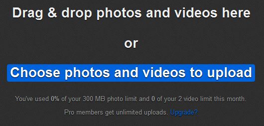 choose photos and videos to upload flickr