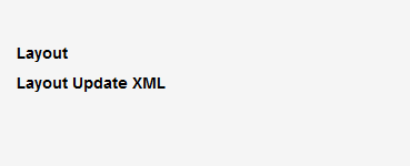 magento layout update XML