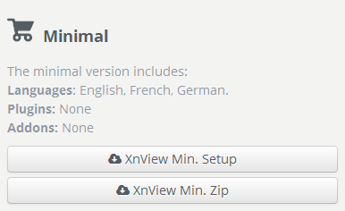 xnview minimal